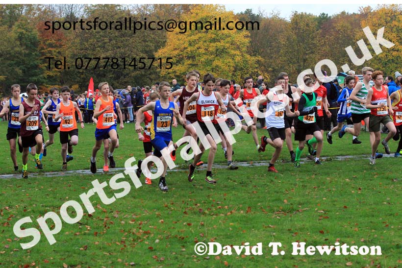 Boys under-15s, Start Fitness NEHL, Lambton Castle, Durham.  Photo: David T. Hewitson/Sports for All Pics